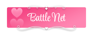 Battle-Net Panel from Cute Pink Panels Theme.